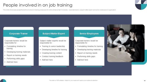 Developing On Job Training Plan For Employee Skills Enhancement Ppt PowerPoint Presentation Complete With Slides Slide44