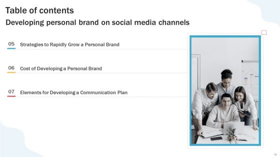 Developing Personal Brand On Social Media Channels Ppt PowerPoint Presentation Complete Deck With Slides