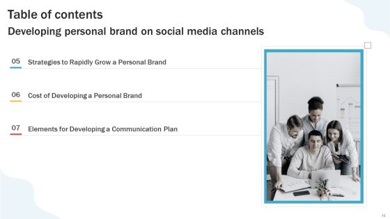 Developing Personal Brand On Social Media Channels Ppt PowerPoint Presentation Complete Deck With Slides Slide15