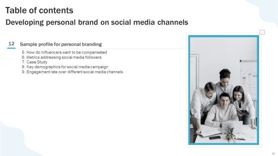 Developing Personal Brand On Social Media Channels Ppt PowerPoint Presentation Complete Deck With Slides Slide52