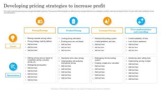 Developing Pricing Strategies To Increase Profit Ppt Professional Gallery PDF Developing Pricing Strategies To Increase Profit Ppt Professional Gallery PDF