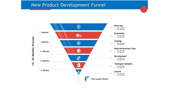 Developing Product Planning Strategies New Product Development Funnel Ppt PowerPoint Presentation Gallery Infographics PDF