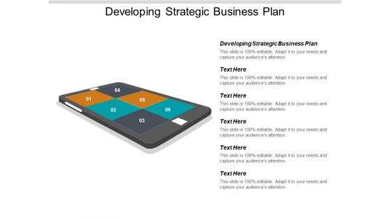 Developing Strategic Business Plan Ppt PowerPoint Presentation Layouts Example File Cpb