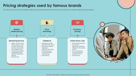 Developing Successful Product Offering Strategy Pricing Strategies Used By Famous Brands Graphics PDF