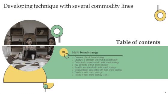 Developing Technique With Several Commodity Lines Ppt PowerPoint Presentation Complete Deck With Slides
