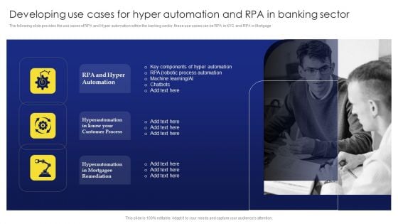 Developing Use Cases For Hyper Automation And RPA In Banking Sector Sample PDF