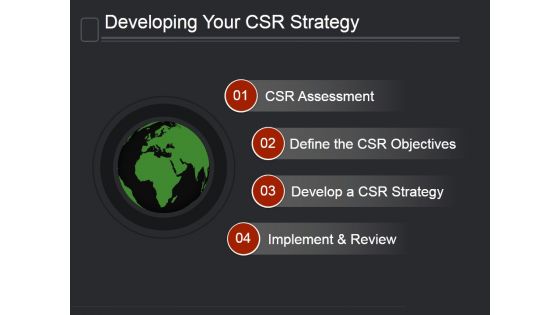Developing Your Csr Strategy Ppt PowerPoint Presentation Backgrounds Developing Your Csr Strategy Ppt PowerPoint Presentation Backgrounds