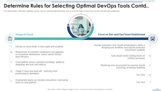 Development And Operations Software Selection Ppt PowerPoint Presentation Complete Deck With Slides Slide08