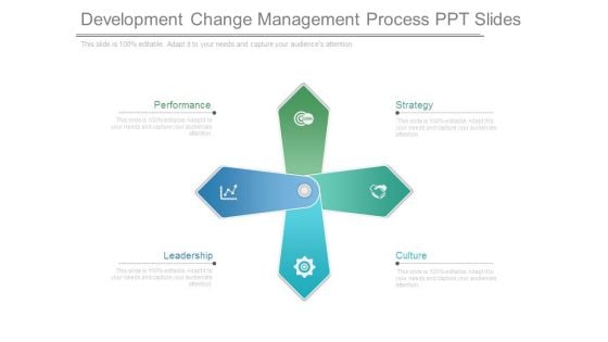 Development Change Management Process Ppt Slides