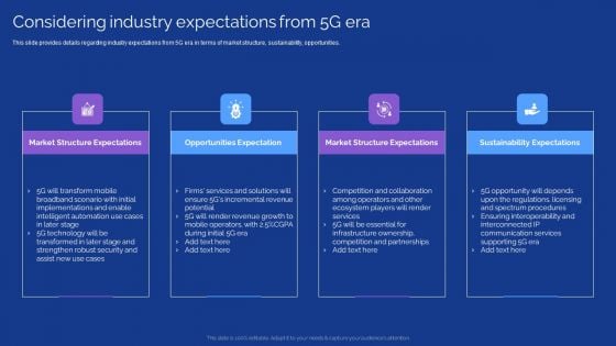 Development Guide For 5G World Considering Industry Expectations From 5G Era Graphics PDF