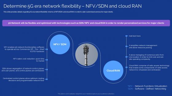 Development Guide For 5G World Determine 5G Era Network Flexibility NFV SDN And Cloud Ran Brochure PDF