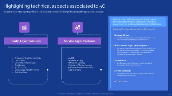 Development Guide For 5G World Ppt PowerPoint Presentation Complete With Slides Slide21