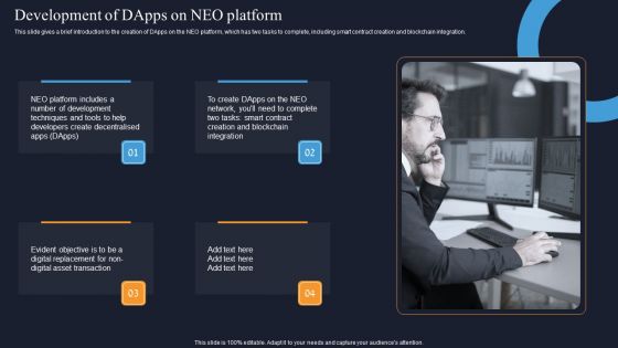 Development Of Dapps On Neo Platform Decentralization App Development Demonstration PDF