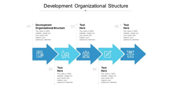 Development Organizational Structure Ppt PowerPoint Presentation Show Icons Cpb