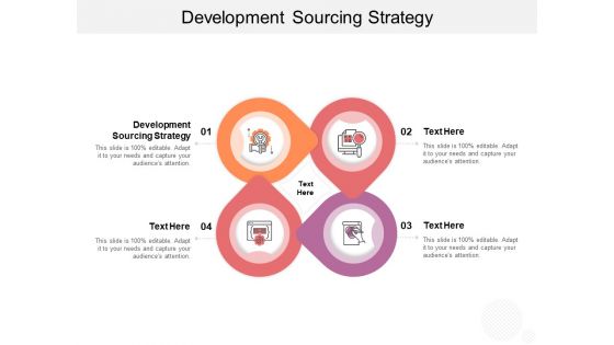 Development Sourcing Strategy Ppt PowerPoint Presentation File Layout Cpb