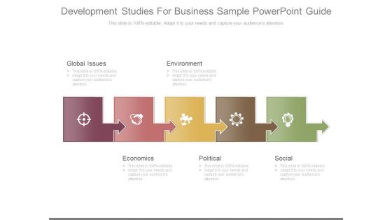 Development Studies For Business Sample Powerpoint Guide
