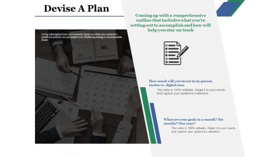 Devise A Plan Ppt PowerPoint Presentation Model