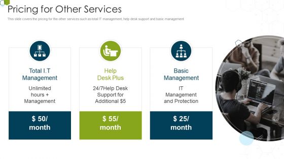 Devops Advisory Management Proposal IT Pricing For Other Services Brochure PDF