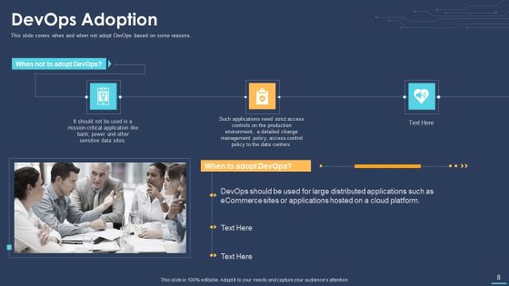 Devops For Information Technology Ppt PowerPoint Presentation Complete Deck With Slides Slide08