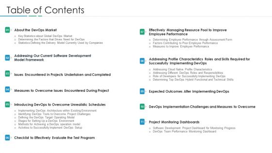 Devops In Hybrid Prototype IT Table Of Contents Pictures PDF Devops In Hybrid Prototype IT Table Of Contents Pictures PDF