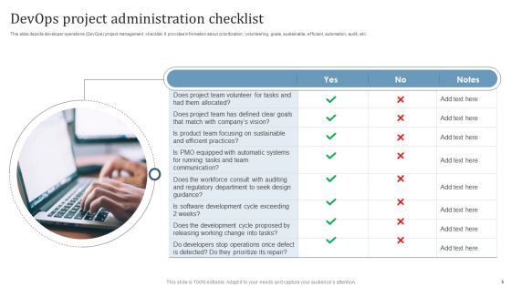 Devops Project Administration Ppt PowerPoint Presentation Complete Deck With Slides Slide05