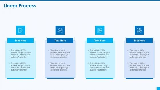 Devops Tools And Configuration IT Linear Process Ppt Infographics Templates PDF