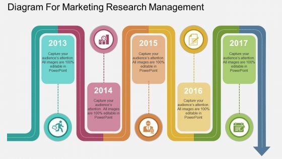 Diagram For Marketing Research Management Powerpoint Template