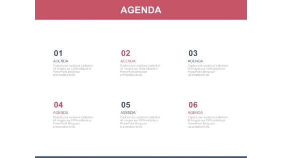 Diagram Of Six Agenda Points Powerpoint Slides Diagram Of Six Agenda Points Powerpoint Slides