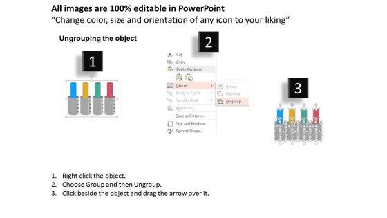 Diagram With Business Incorporation Icons Powerpoint Template