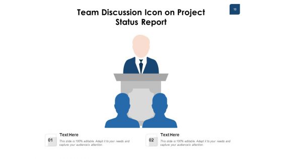 Dialogue Icon Employee Executives Icon Ppt PowerPoint Presentation Complete Deck