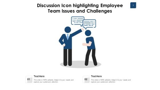 Dialogue Icon Employee Executives Icon Ppt PowerPoint Presentation Complete Deck