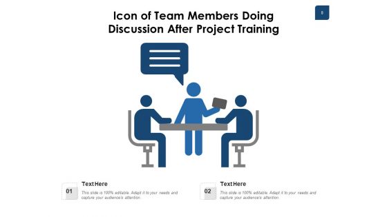 Dialogue Icon Employee Executives Icon Ppt PowerPoint Presentation Complete Deck