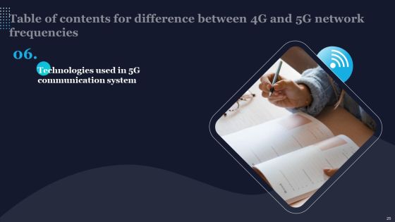 Difference Between 4G And 5G Network Frequencies Ppt PowerPoint Presentation Complete Deck With Slides Slide25