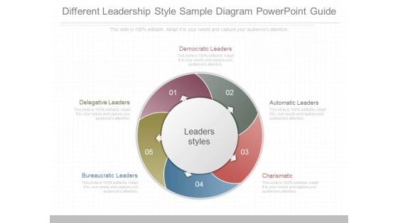 Different Leadership Style Sample Diagram Powerpoint Guide