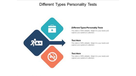 Different Types Personality Tests Ppt PowerPoint Presentation Show Gallery Cpb