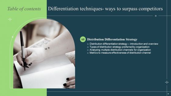 Differentiation Techniques Ways To Surpass Competitors Ppt PowerPoint Presentation Complete With Slides