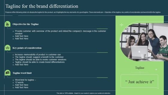 Differentiation Techniques Ways To Surpass Competitors Tagline For The Brand Differentiation Structure PDF Differentiation Techniques Ways To Surpass Competitors Tagline For The Brand Differentiation Structure PDF