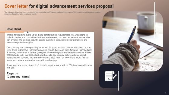 Digital Advancement Services Proposal Ppt PowerPoint Presentation Complete Deck With Slides Slide02
