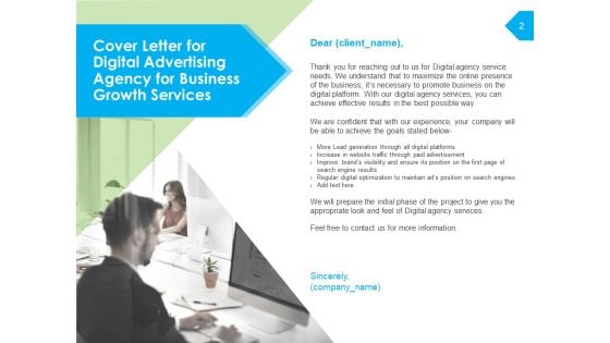 Digital Advertising Agency For Business Growth Proposal Ppt PowerPoint Presentation Complete Deck With Slides