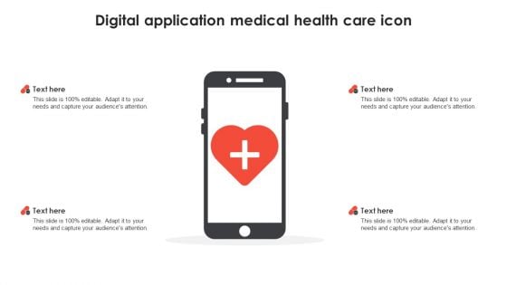 Digital Application Medical Health Care Icon Elements PDF