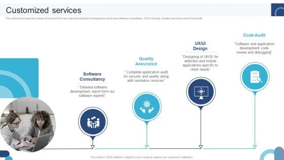Digital Application Software Development Business Profile Customized Services Graphics PDF Digital Application Software Development Business Profile Customized Services Graphics PDF