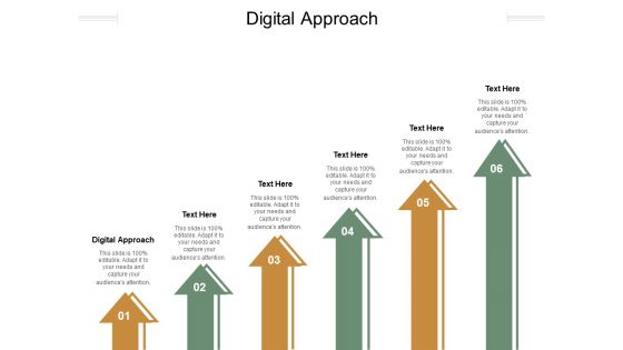 Digital Approach Ppt PowerPoint Presentation Summary Sample Cpb Pdf