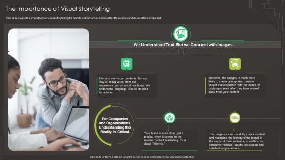 Digital Asset Management In Visual World The Importance Of Visual Storytelling Summary PDF