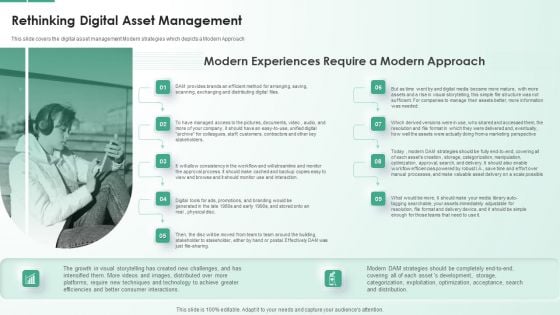 Digital Asset Management System Rethinking Digital Asset Management Mockup PDF