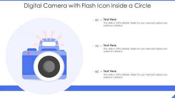 Digital Camera Icon Ppt PowerPoint Presentation Complete Deck With Slides