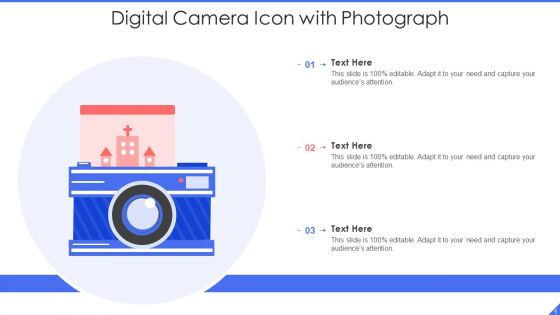 Digital Camera Icon Ppt PowerPoint Presentation Complete Deck With Slides