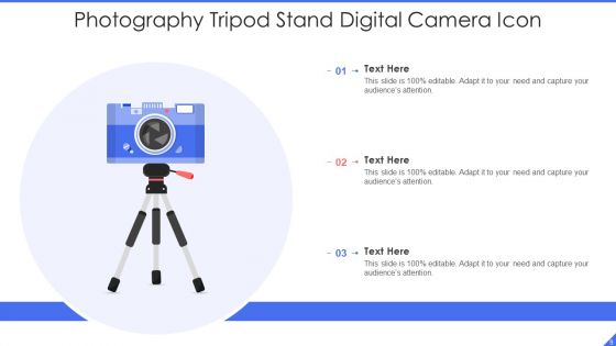 Digital Camera Icon Ppt PowerPoint Presentation Complete Deck With Slides