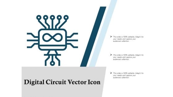 Digital Circuit Vector Icon Ppt PowerPoint Presentation Styles Visuals