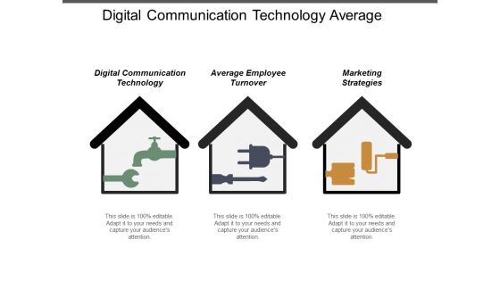 Digital Communication Technology Average Employee Turnover Marketing Strategies Ppt PowerPoint Presentation Professional Themes