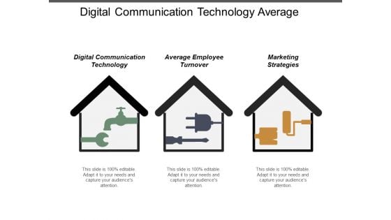 Digital Communication Technology Average Employee Turnover Marketing Strategies Ppt PowerPoint Presentation Professional Themes